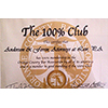 100% Club Award